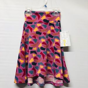 LULAROE WHOLESALE LOT OF 6 GIRLS SKIRTS KIDS AZURE SZ 2-14 NWT
